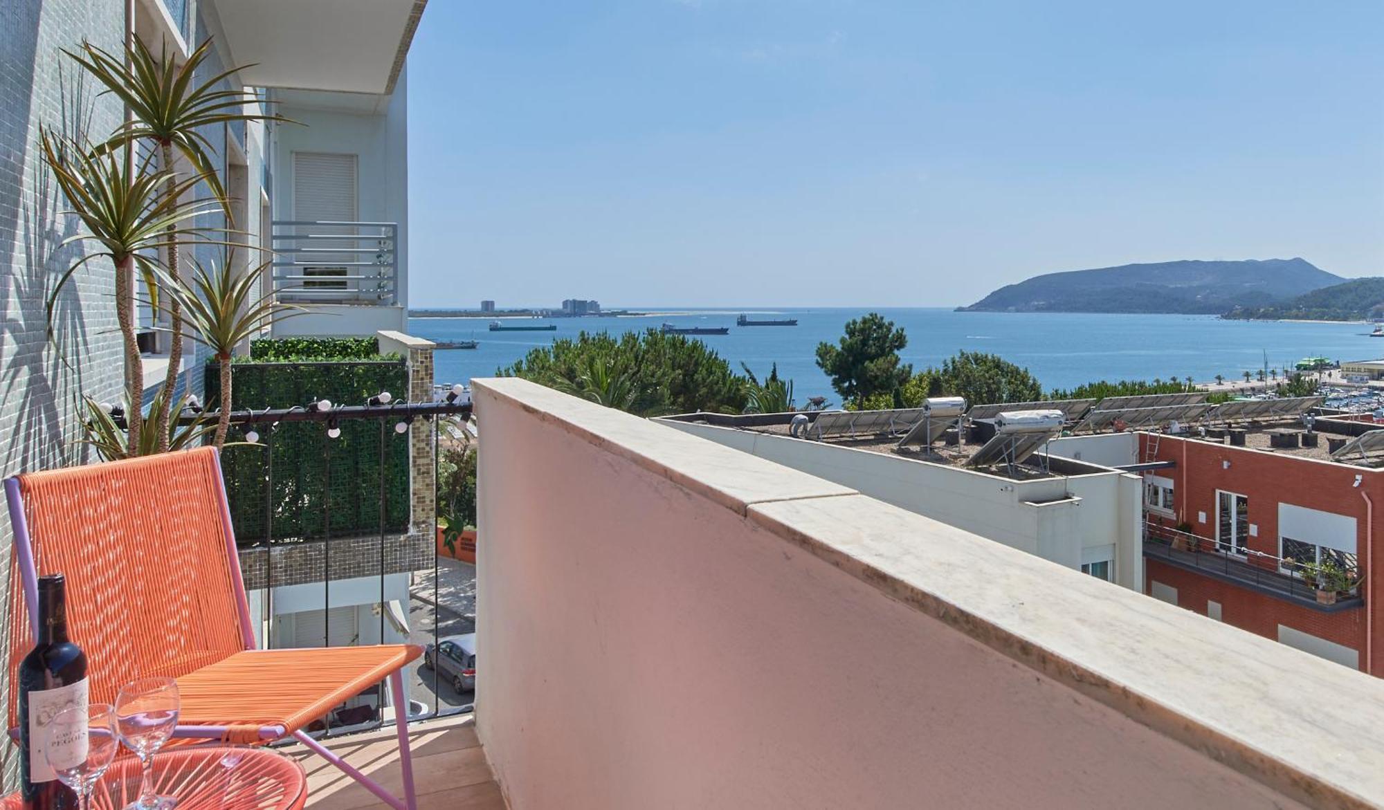 Sunset Bay View, Renovated Apt, By Timecooler Setúbal Buitenkant foto
